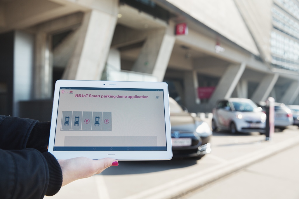 Smart Parking NB-IoT (Bildquelle: T-Mobile / Marlena König)