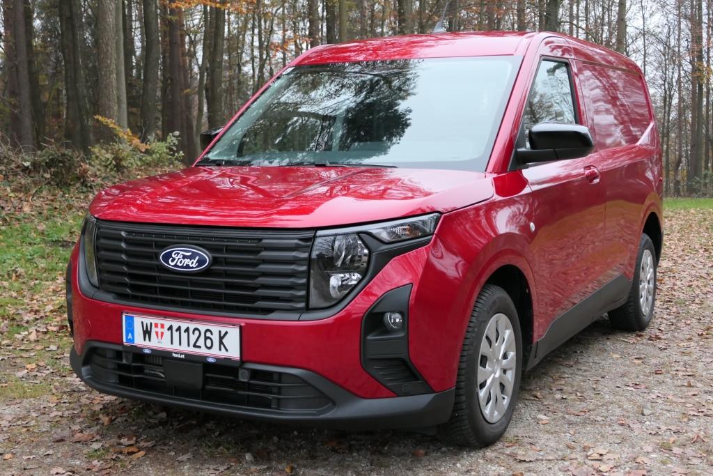 Der Ford Transit Courier 1.5 EcoBlue mit 100 PS und 6-Gang Schaltgetriebe im Guten Tag Österreich Autotest (Bildquelle: Thomas Resch)