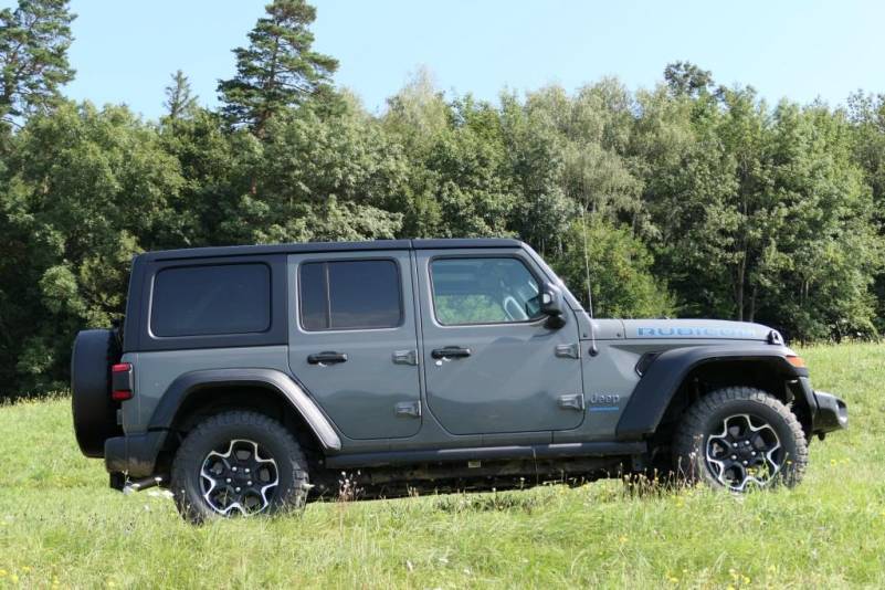 Der Jeep Wrangler Rubikon 4xe, 2.0 Plug-In Hybrid mit 280 kW (380 PS) im Guten Tag Österreich Autotest (Bildquelle: Thomas Resch)