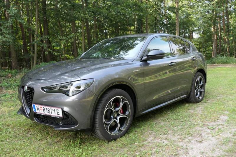 Der Alfa Romeo Stelvio Veloce 2.0 mit 280 PS und Allradantrieb im Guten Tag Österreich Autotest (Bildquelle: Thomas Resch)